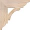 Ekena Millwork Legacy Traditional Smooth Bracket, Douglas Fir, 3 1/2"W x 14"D x 14"H BKT04X14X14LEC01SDF - alternate 2